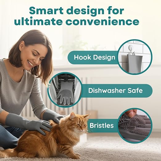 Pet Grooming Gloves